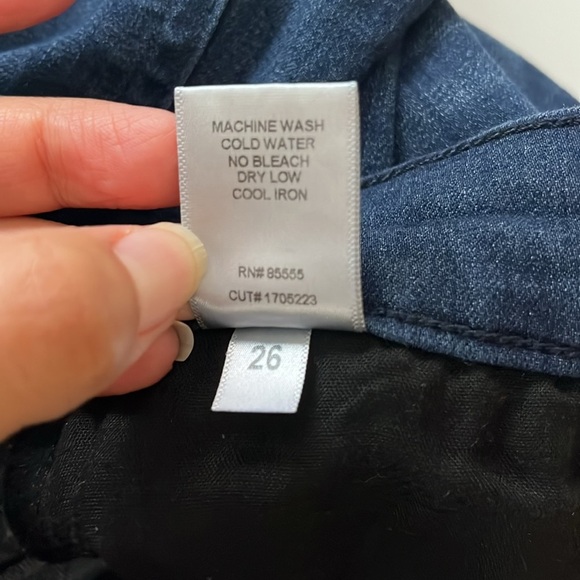 Pistola Aline High Rise Skinny Stretchy Denim Distressed Jeans Size 26 - Picture 12 of 12